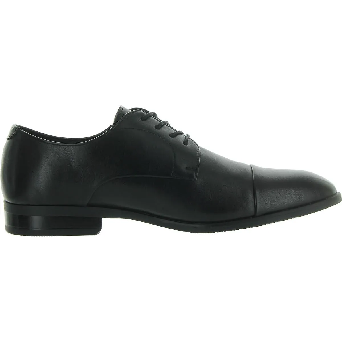 Quinn Mens Faux Leather Lace Up Oxfords