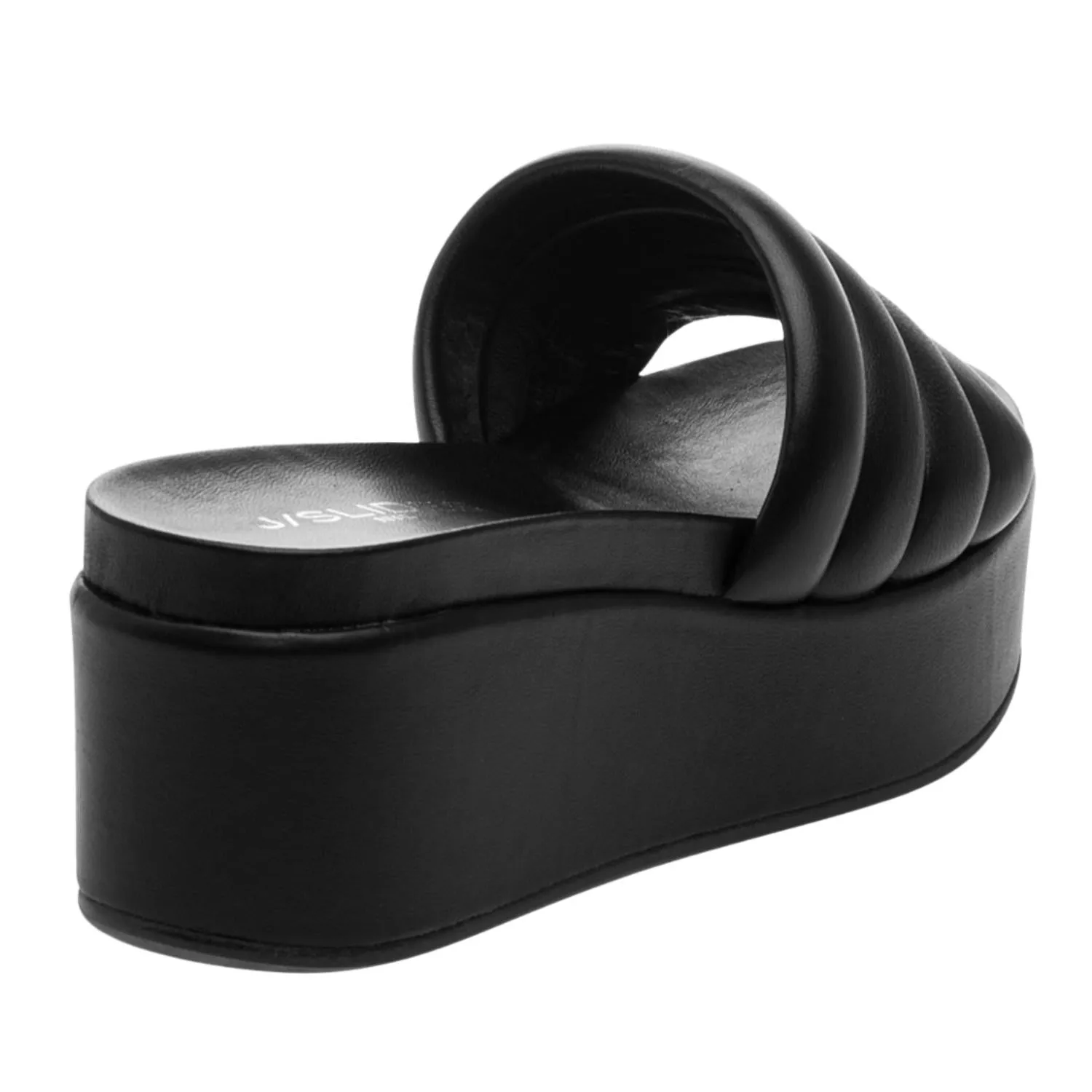 Quirky Sandal In Black Leather