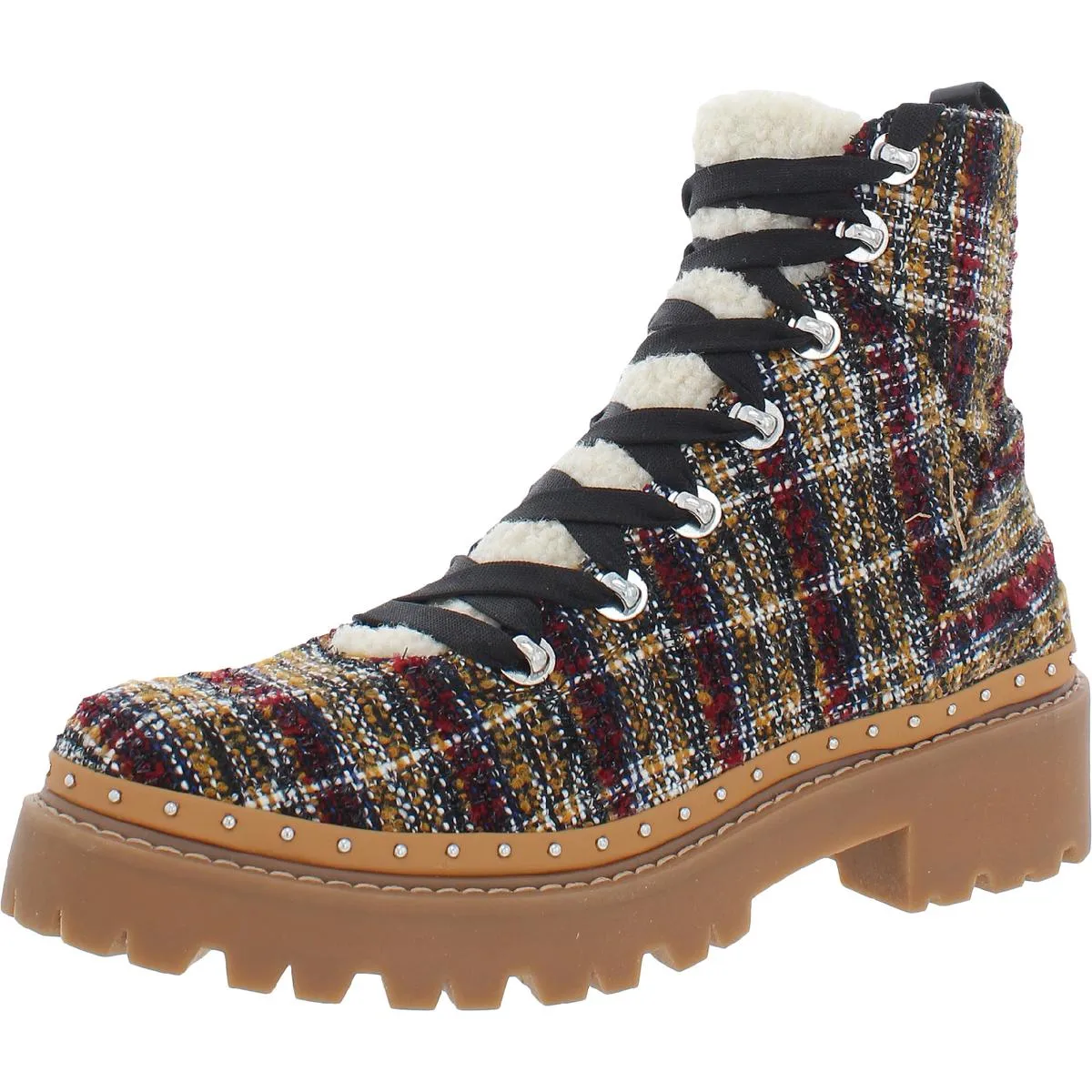 Rainier Womens Ankle Zipper Hiking Boots