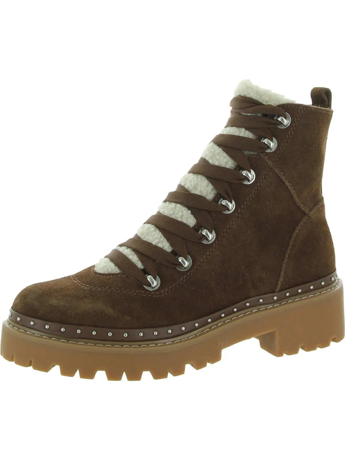 Rainier Womens Ankle Zipper Hiking Boots