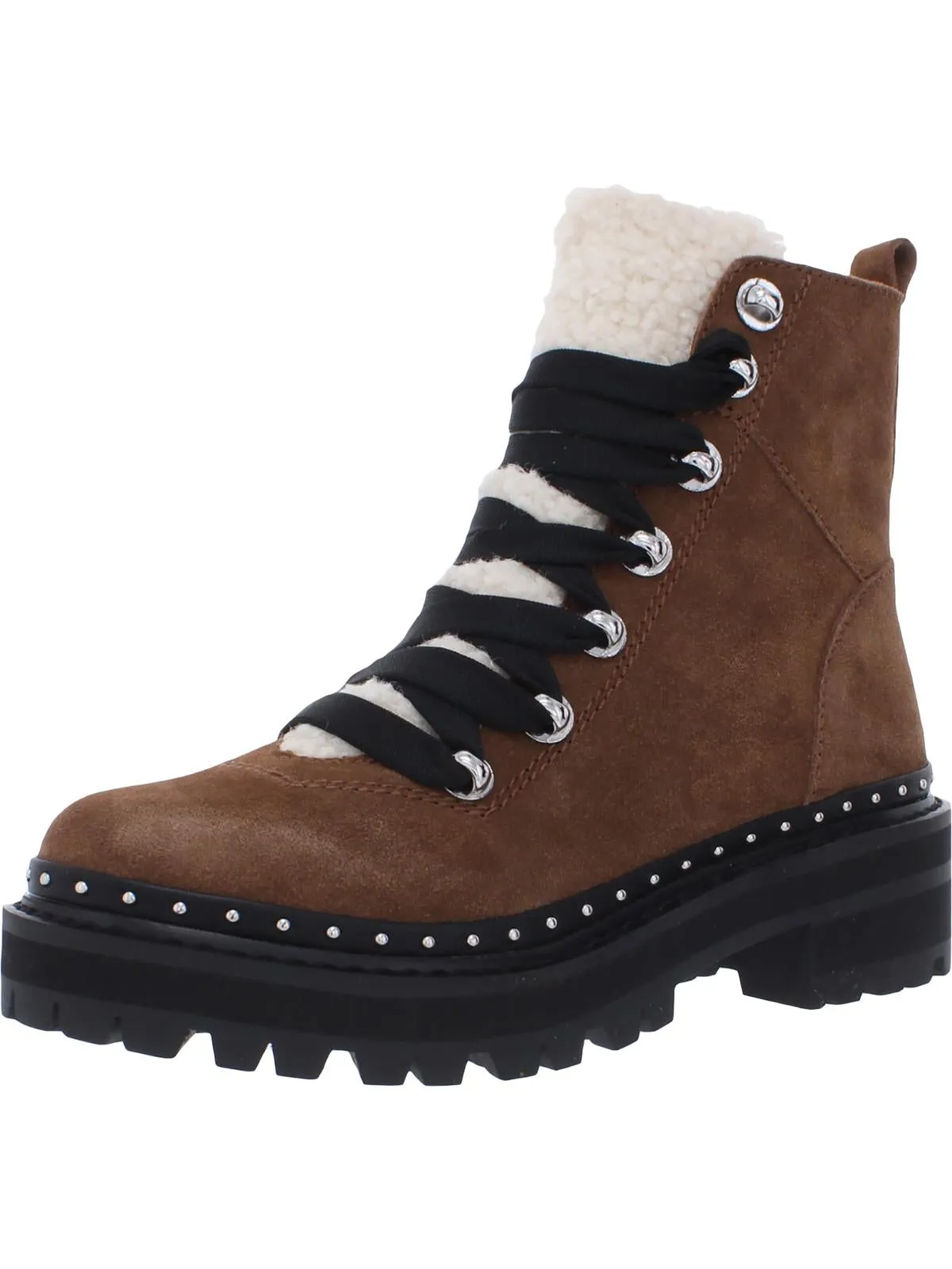 Rainier Womens Ankle Zipper Hiking Boots