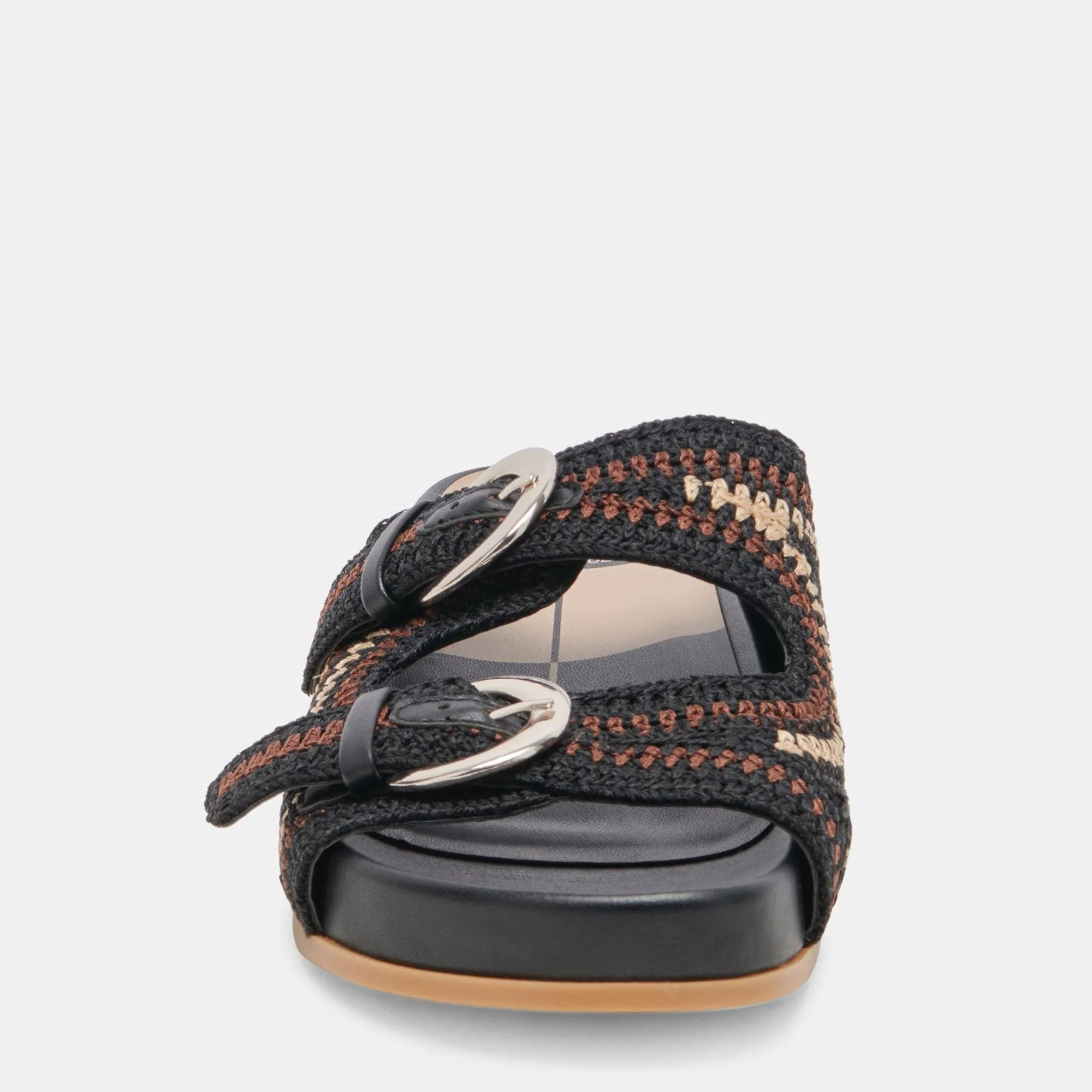 Ralli Sandals Black Multi Knit