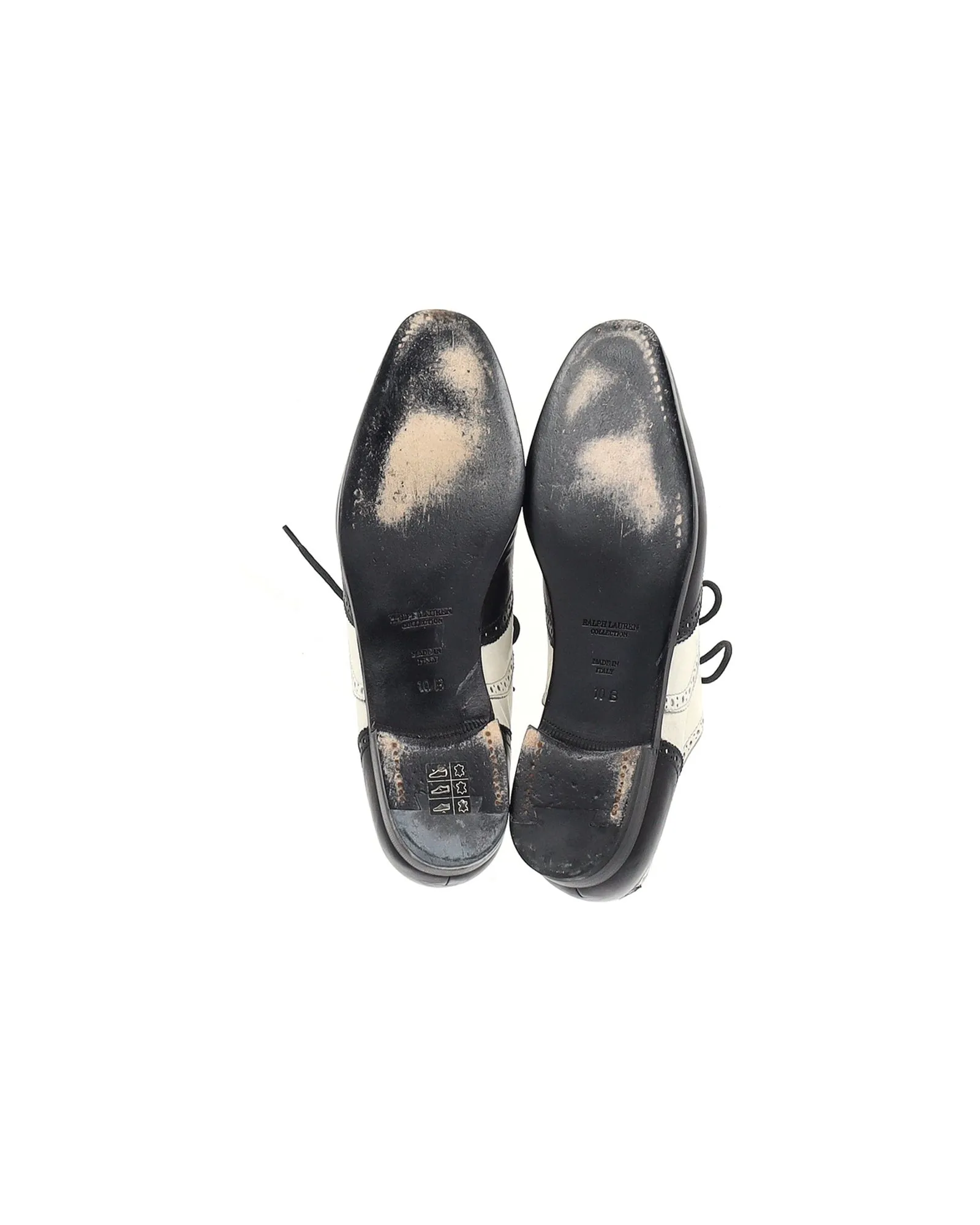 Ralph Lauren Collection Brogues in White Leather