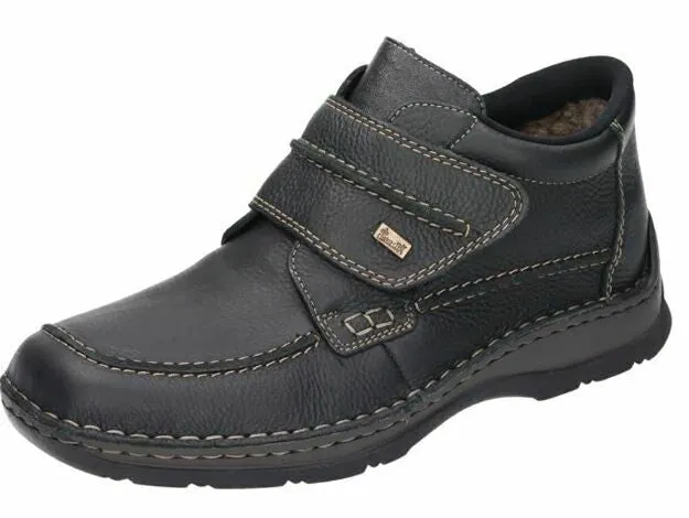 Rieker Shoes 05390-00 Black Velcro RTex