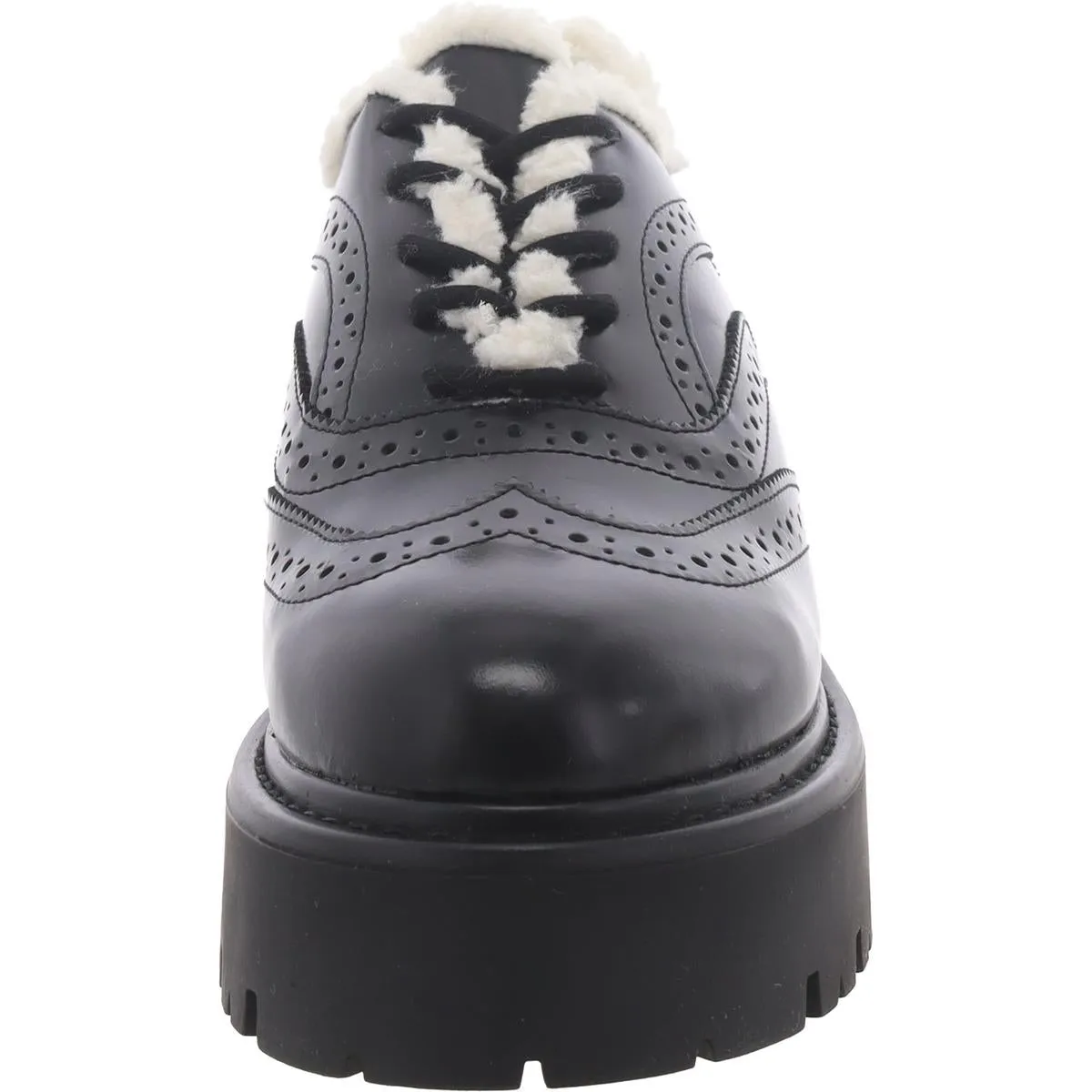 Rudi Womens Perforated Lace-Up Oxfords