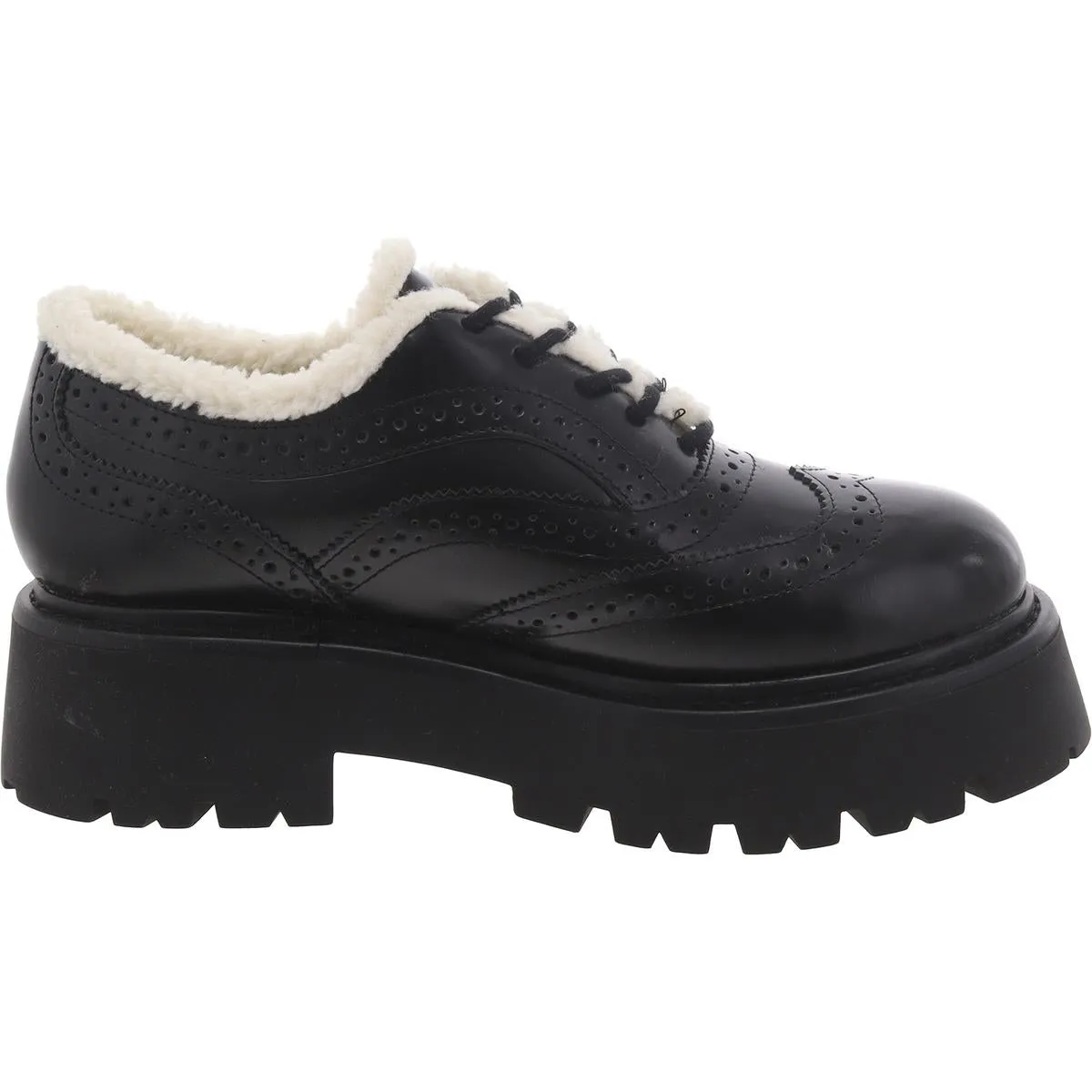 Rudi Womens Perforated Lace-Up Oxfords