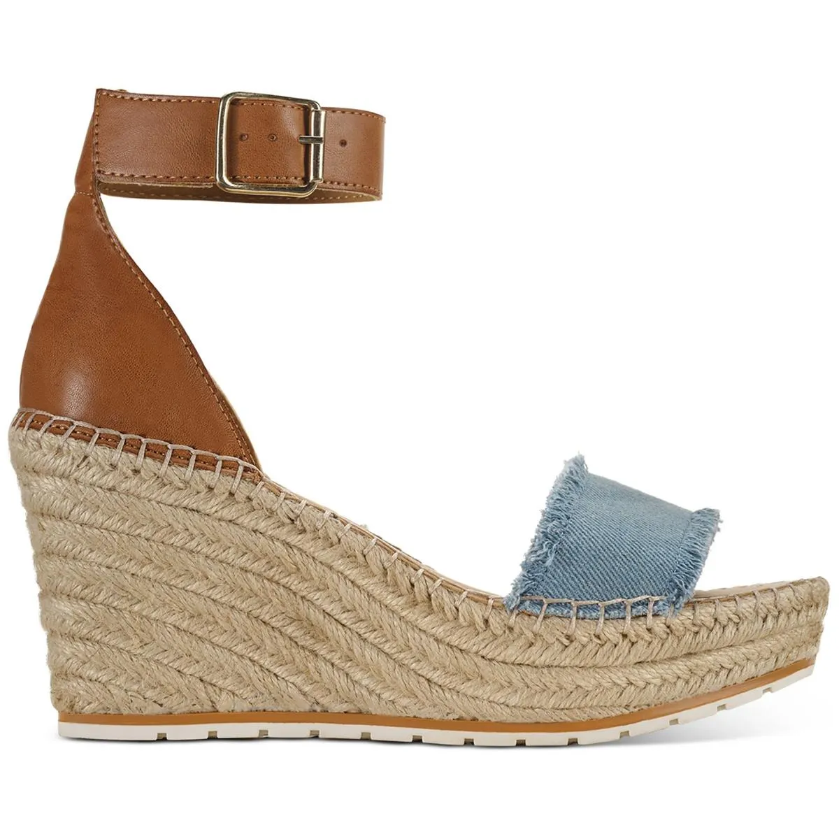 Sammi Womens Espadrille Ankle Strap Wedge Sandals