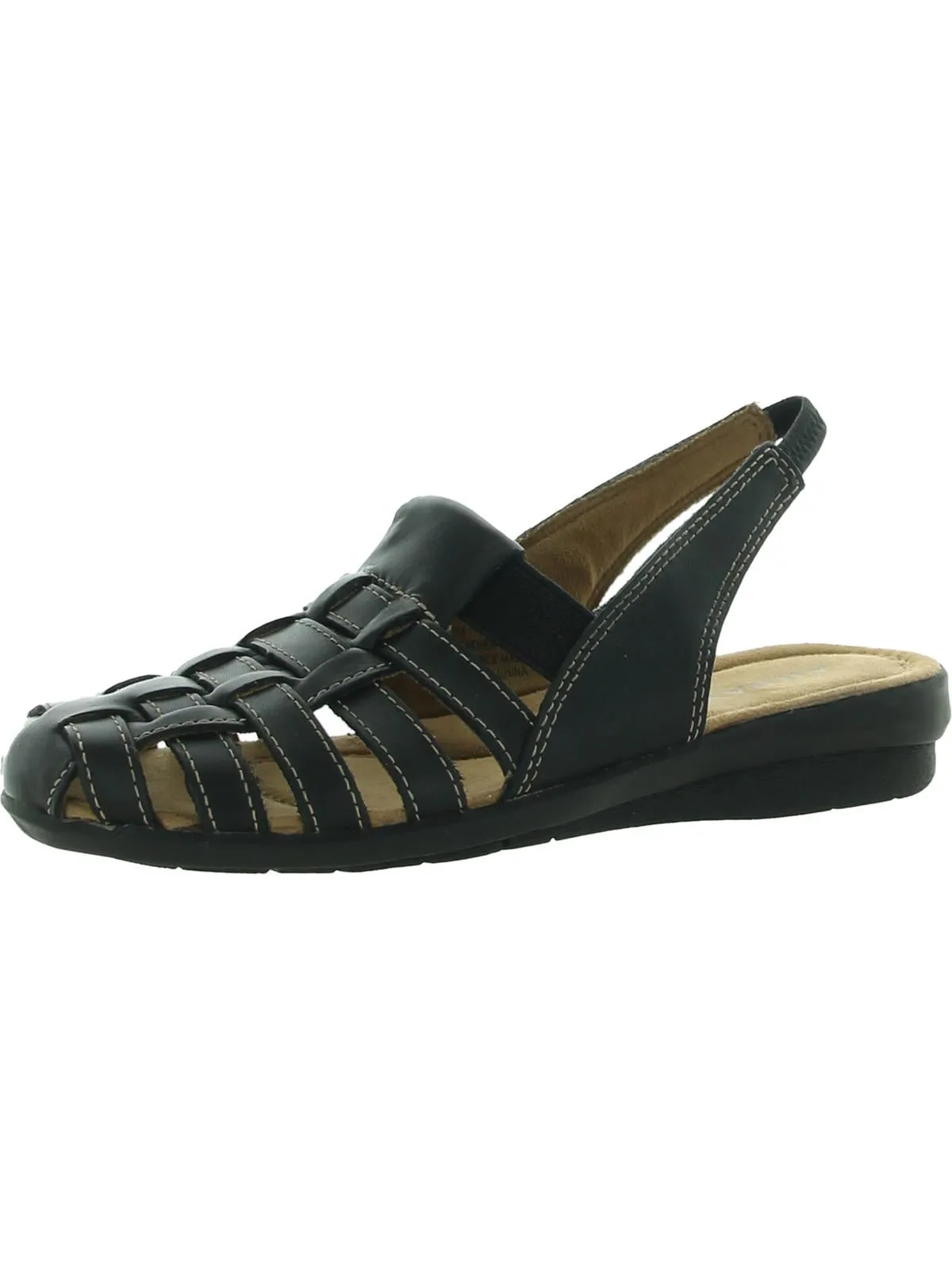Santa Cruz Womens Leather Comfort Slingback Sandals