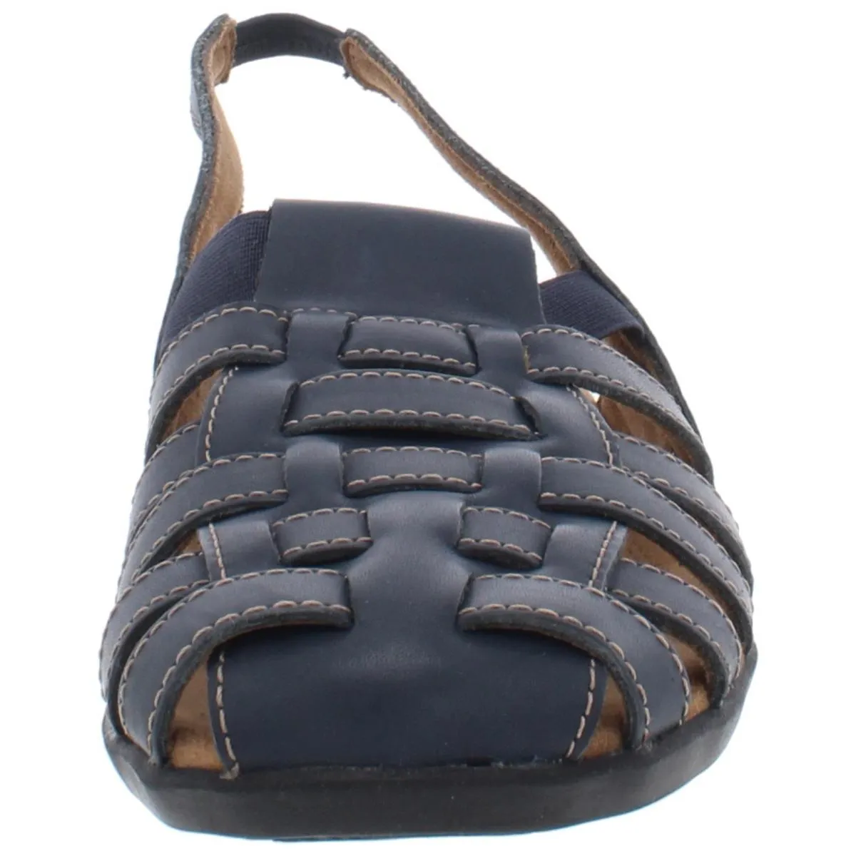 Santa Cruz Womens Leather Comfort Slingback Sandals