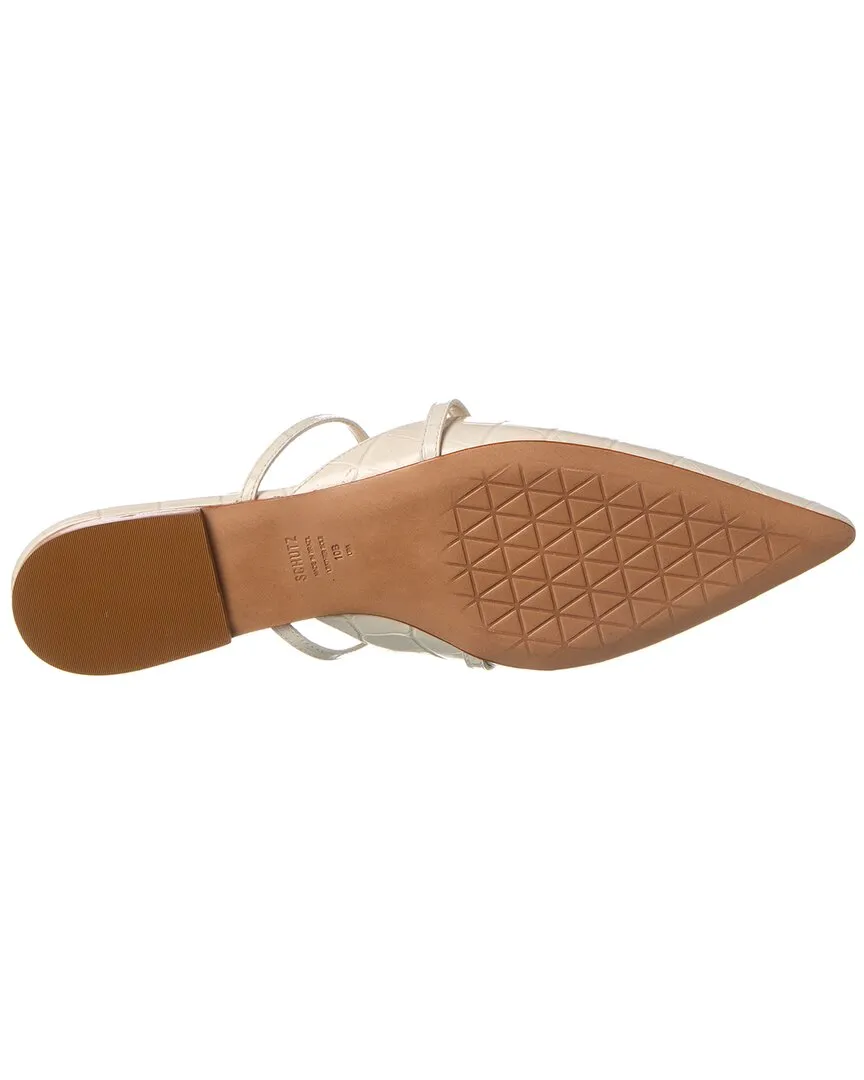 Schutz Hayden Leather Flat