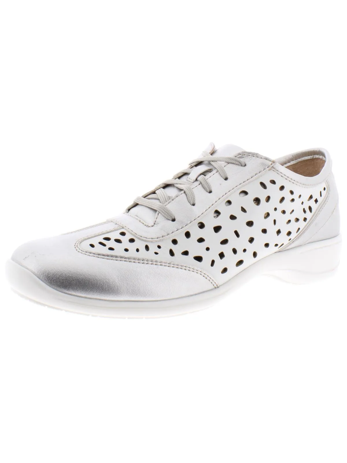 Sealed Womens Metallic Leather Oxfords