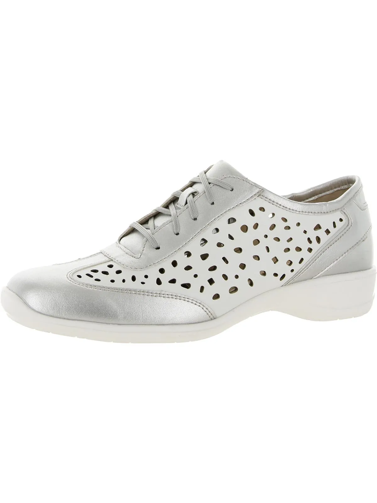 Sealed Womens Metallic Leather Oxfords