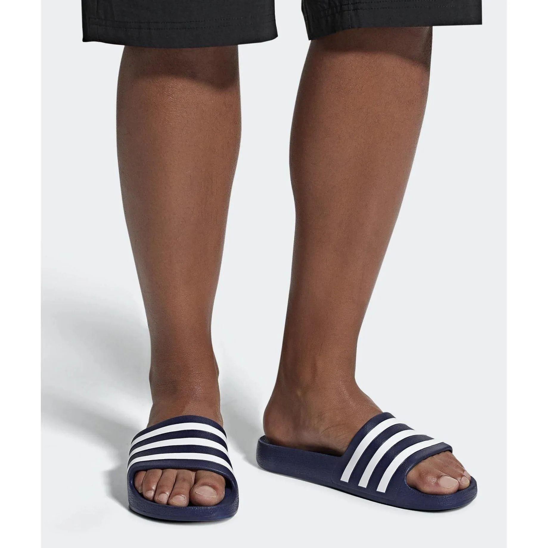 Shoes Adidas footwear Men adidas Adilette Aqua Sliders - Blue