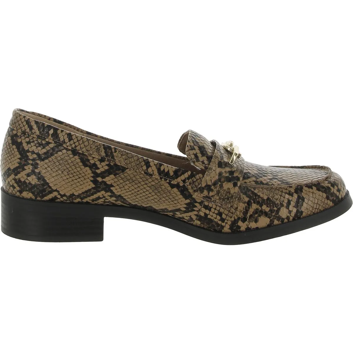 Sonoma Womens Faux Leather Slip On Loafers