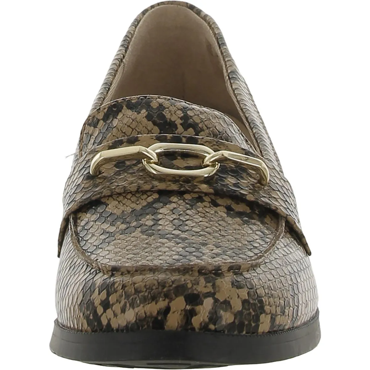 Sonoma Womens Faux Leather Slip On Loafers