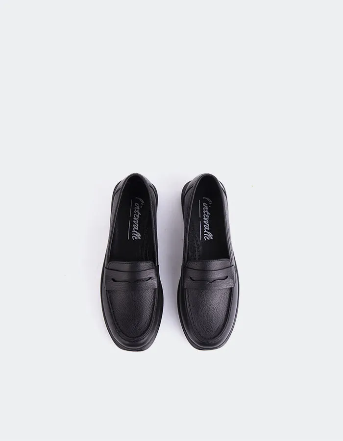 Sperry Black Leather