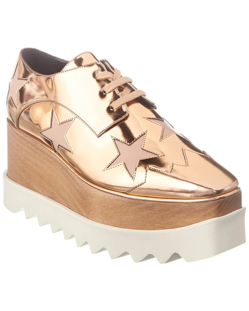 Stella McCartney Elyse Star Cut-Out Platform Oxford