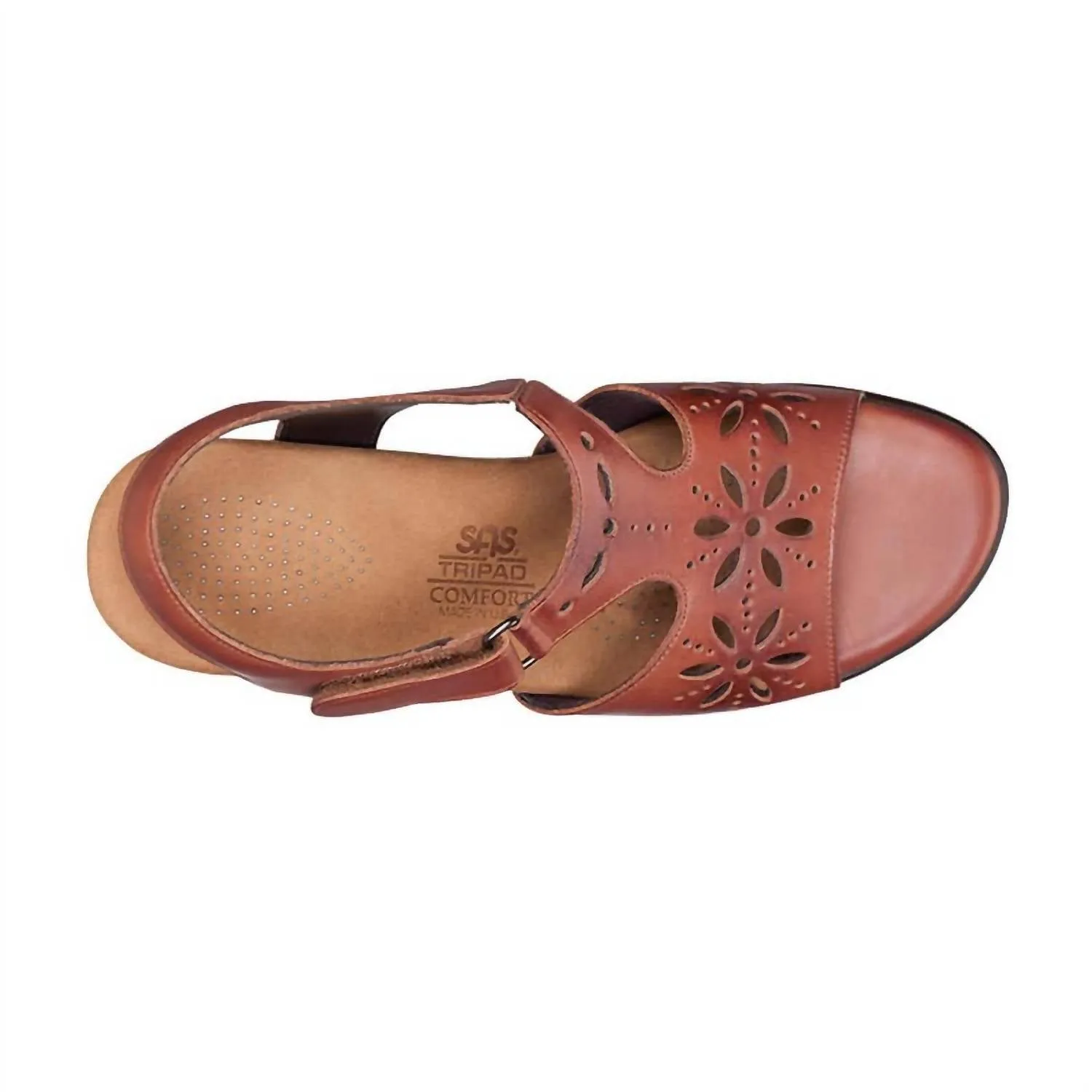 Sunburst Sandal - Medium In Chestnut
