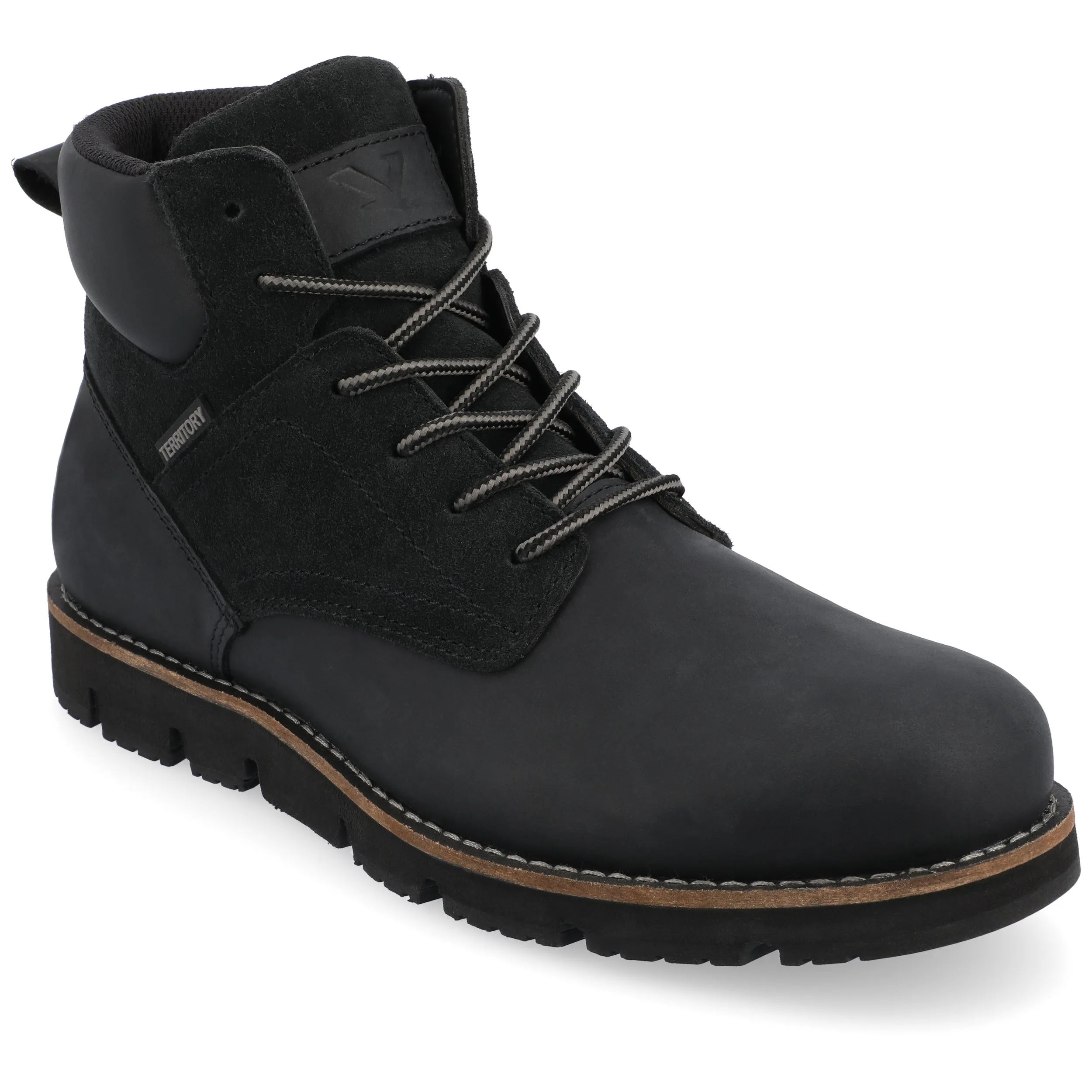 Territory Range Water Resistant Plain Toe Lace-up Boot