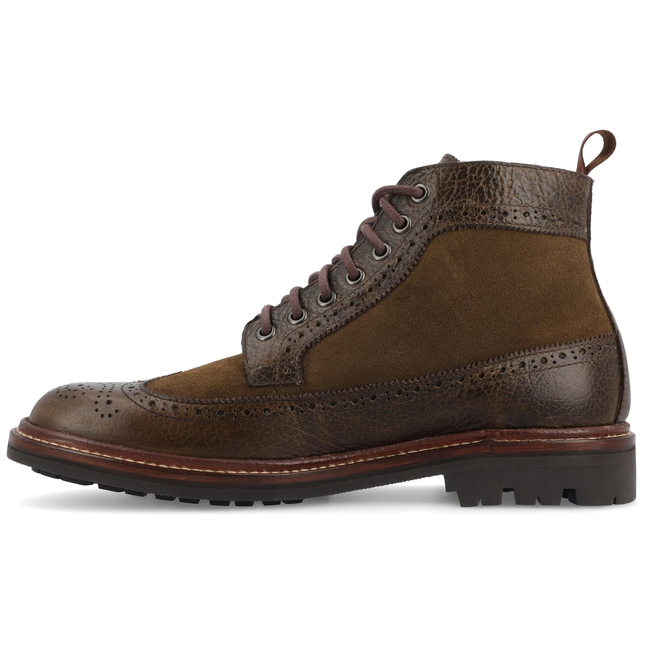 The Boston Boot in Olive
