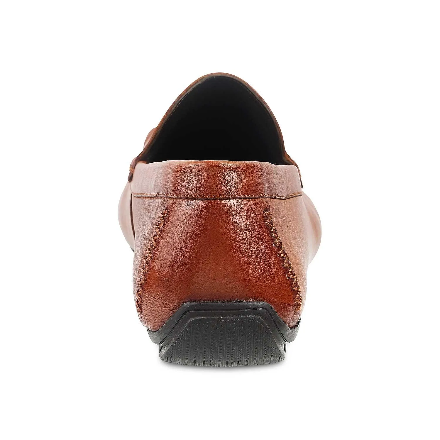 The Totie Tan Men's Leather Driving Loafers Tresmode