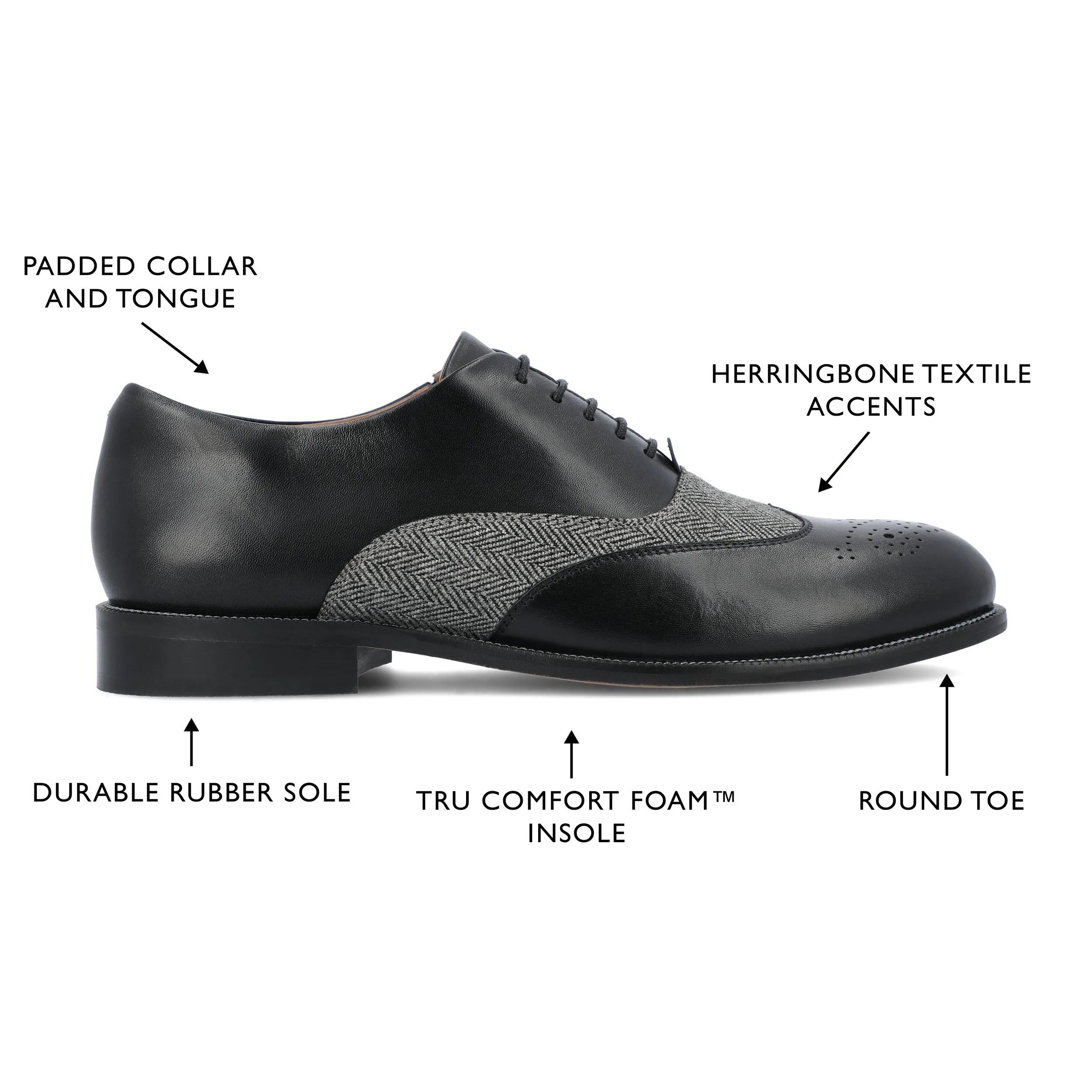 Thomas & Vine Denzell Wingtip Oxford