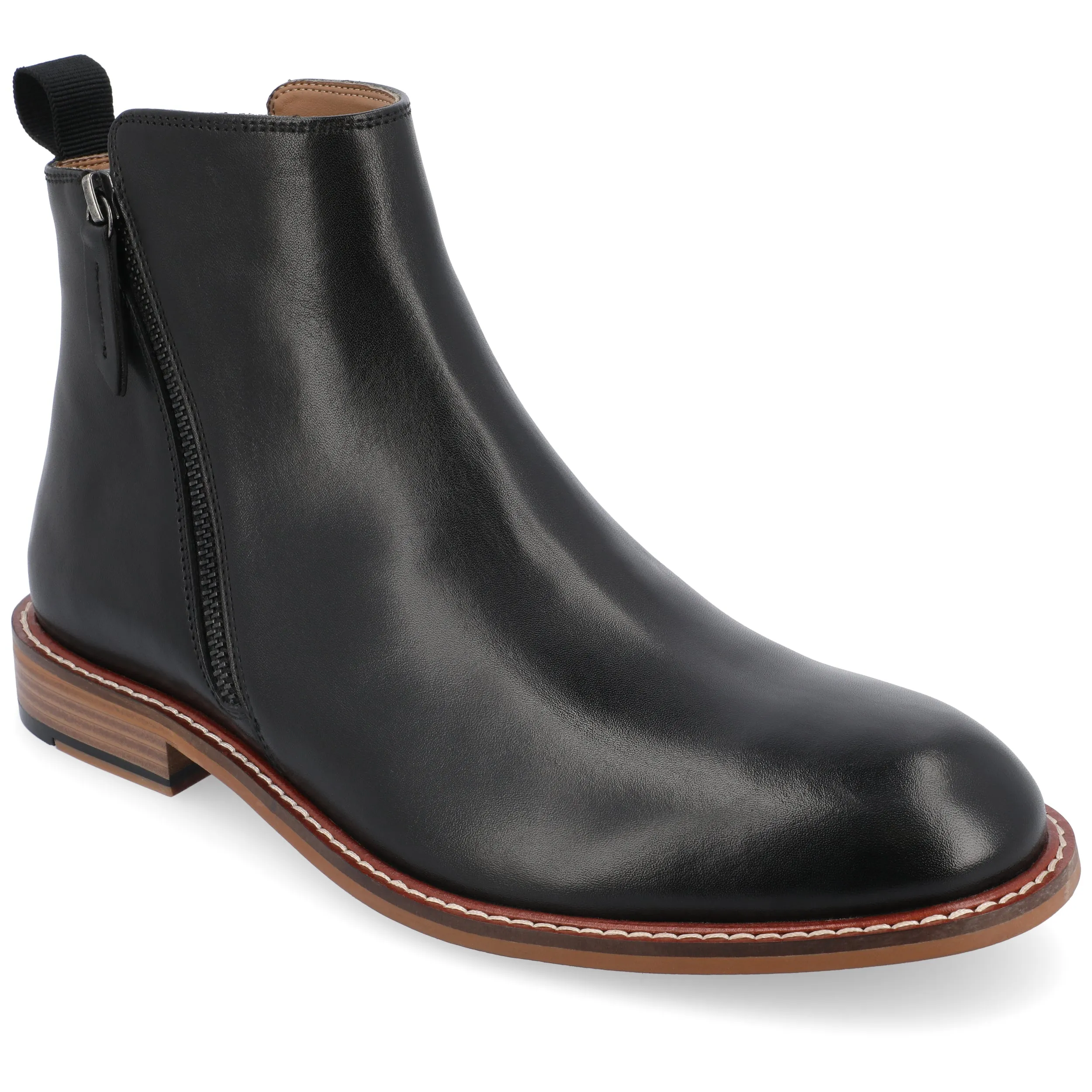 Thomas & Vine Rami Plain Toe Zip Boot