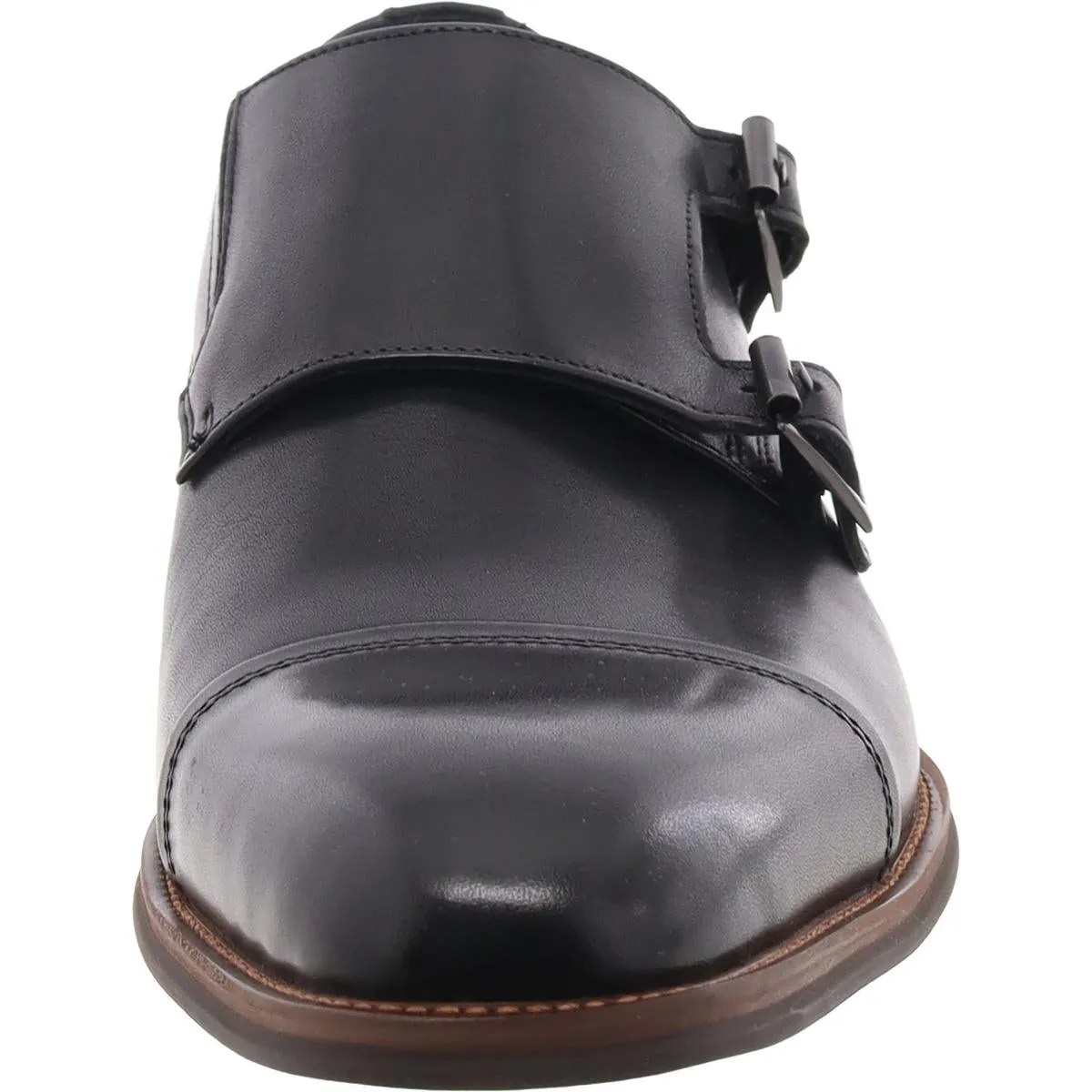 Tilly Mens Leather Square Toe Oxfords