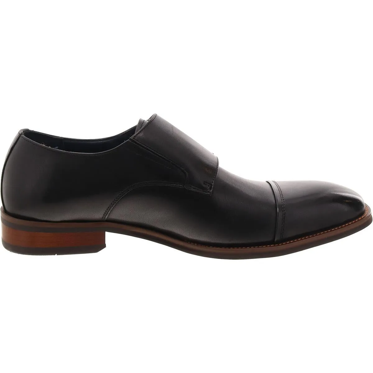 Tilly Mens Leather Square Toe Oxfords