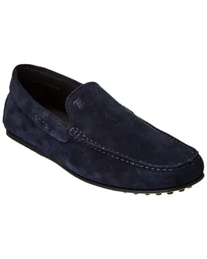 TOD��s City Gommino Suede Loafer