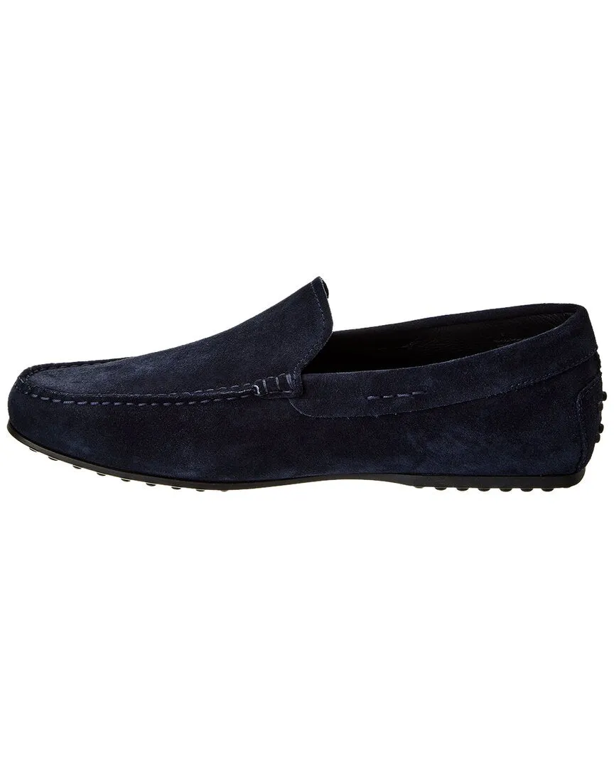 TOD��s City Gommino Suede Loafer