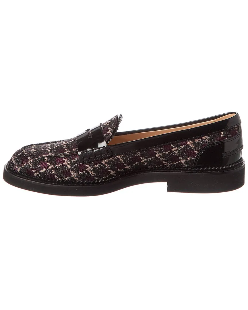 TOD’s Logo Jacquard Loafer