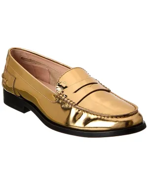 TOD��s Logo Leather Loafer
