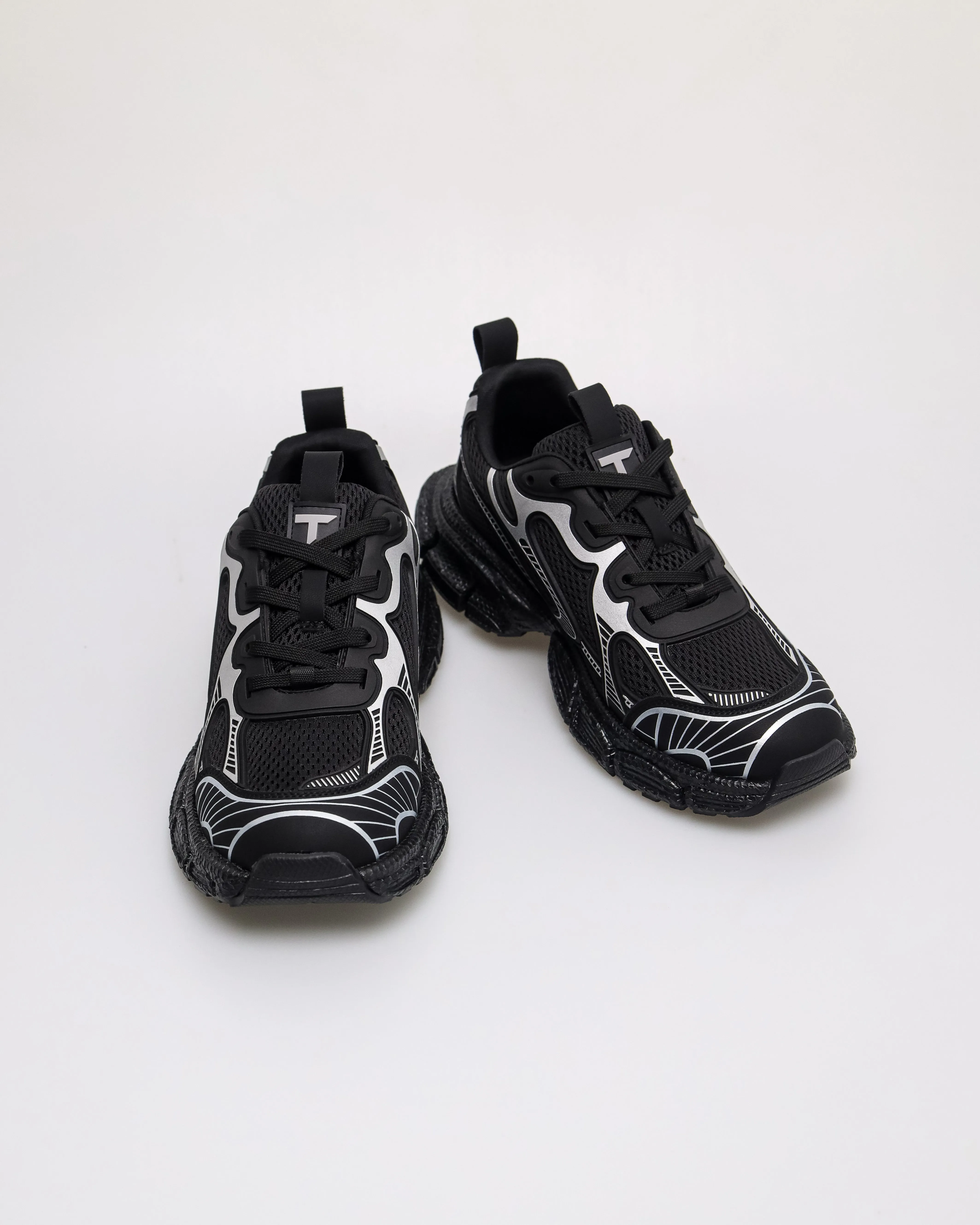Tomaz C695 Men's Pewter Chunky Sneakers