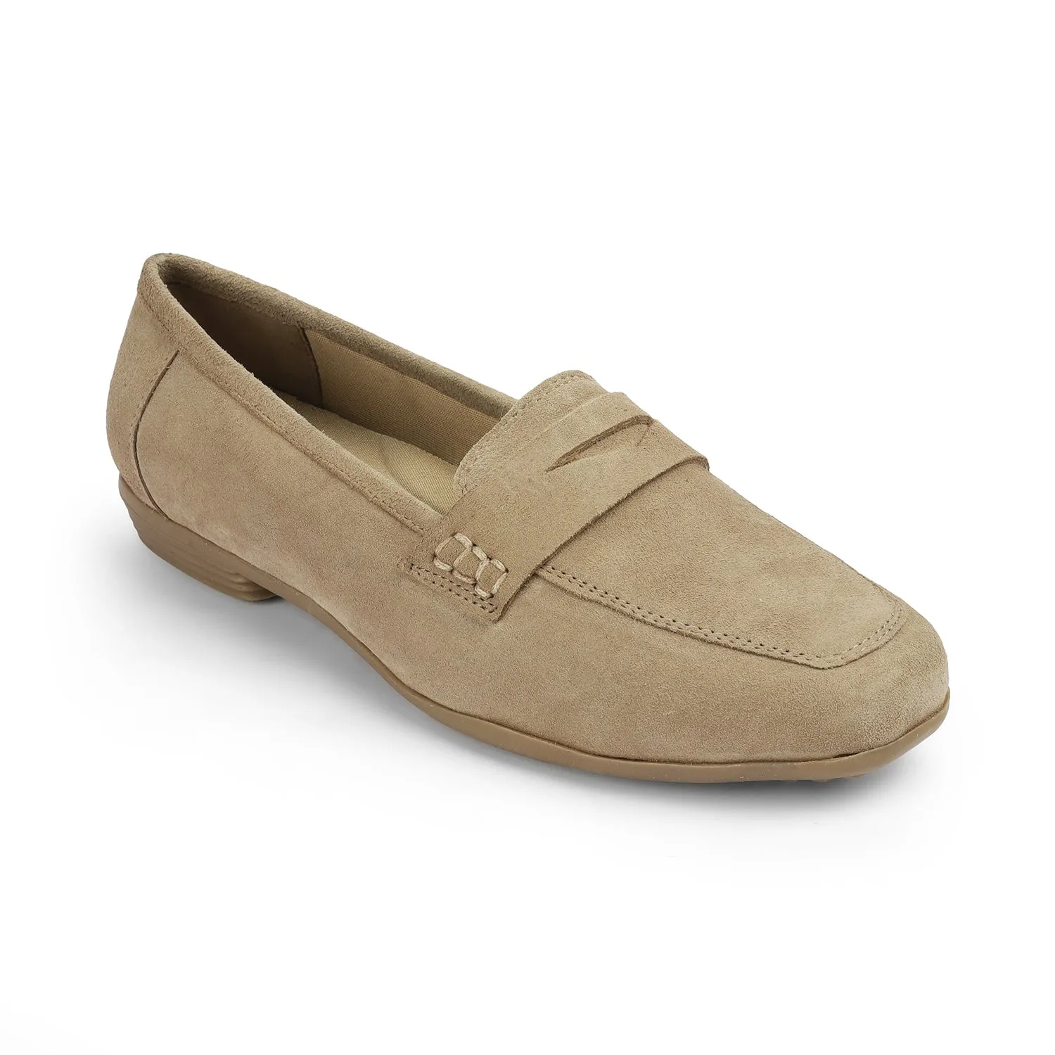 Tresmode Suave Beige Women's Casual Loafers