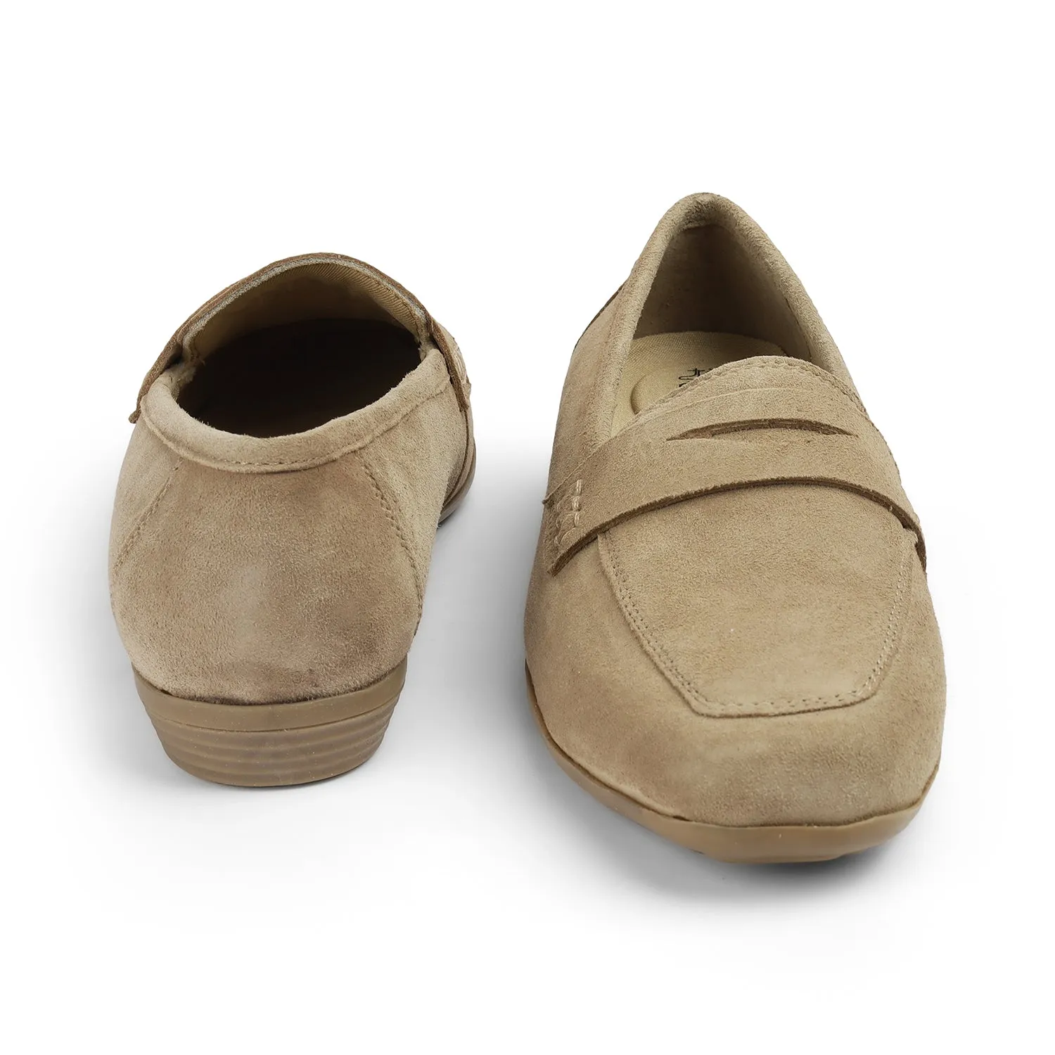 Tresmode Suave Beige Women's Casual Loafers