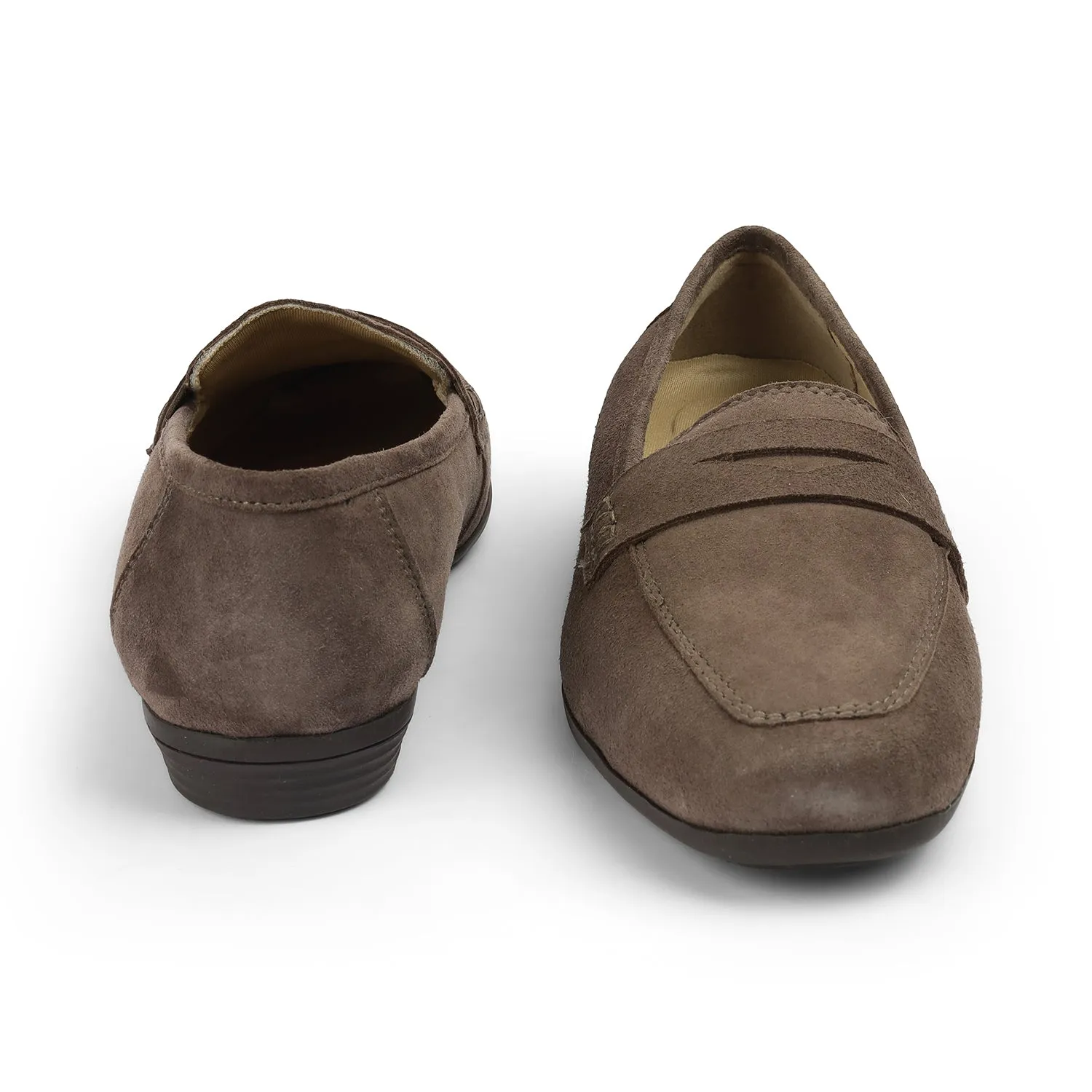Tresmode Suave Brown Women's Casual Loafers