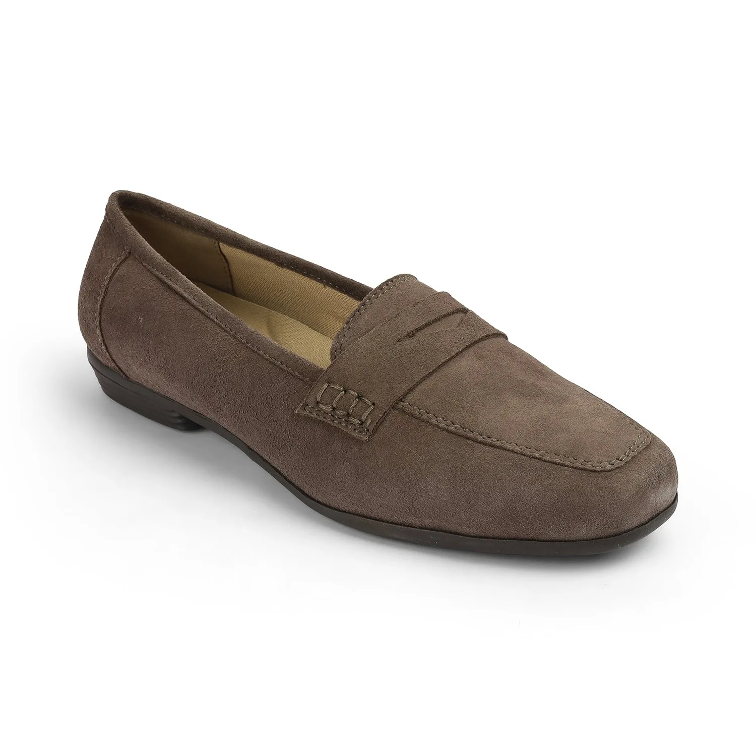 Tresmode Suave Brown Women's Casual Loafers