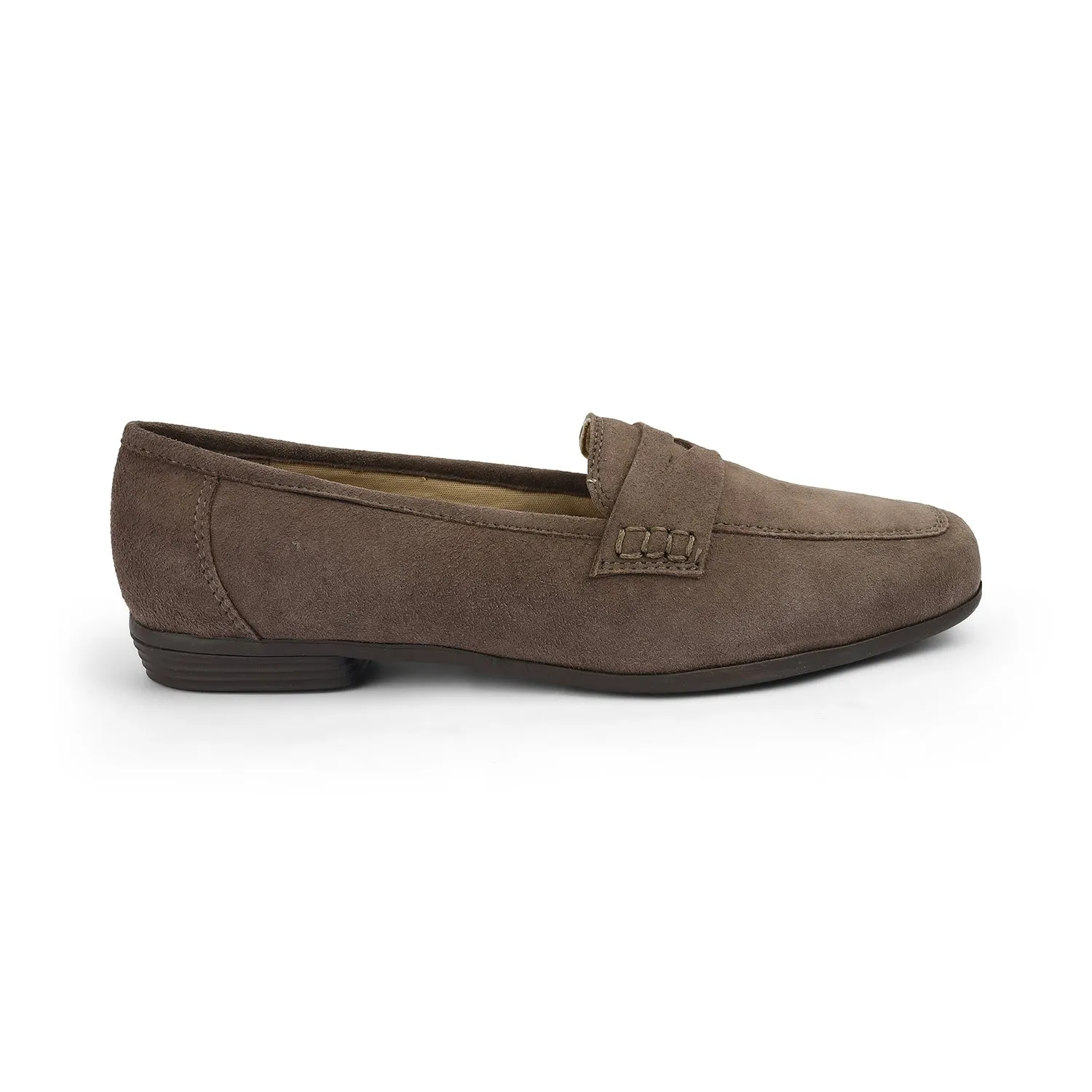 Tresmode Suave Brown Women's Casual Loafers