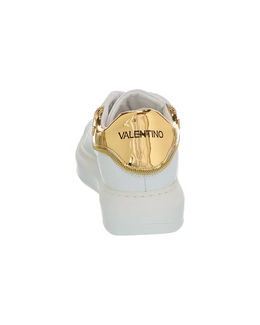 Valentino by Mario Valentino Fresia Zip Leather Sneaker