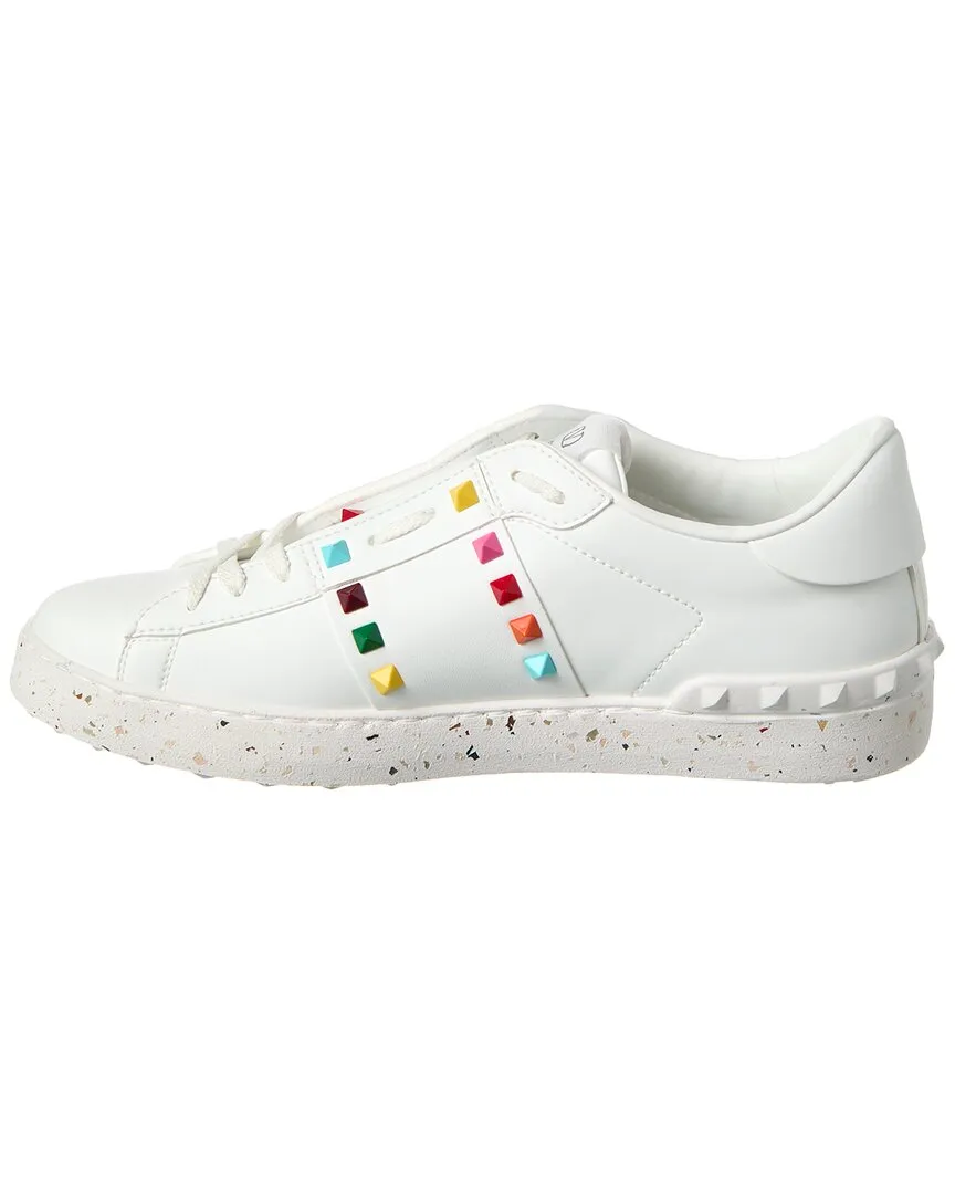 Valentino Open For A Change Leather Sneaker