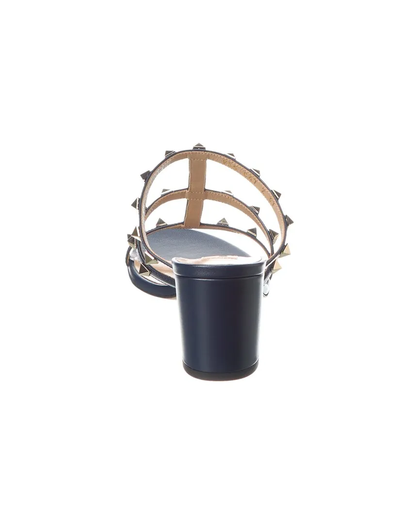 Valentino Rockstud Caged 60 Leather Sandal
