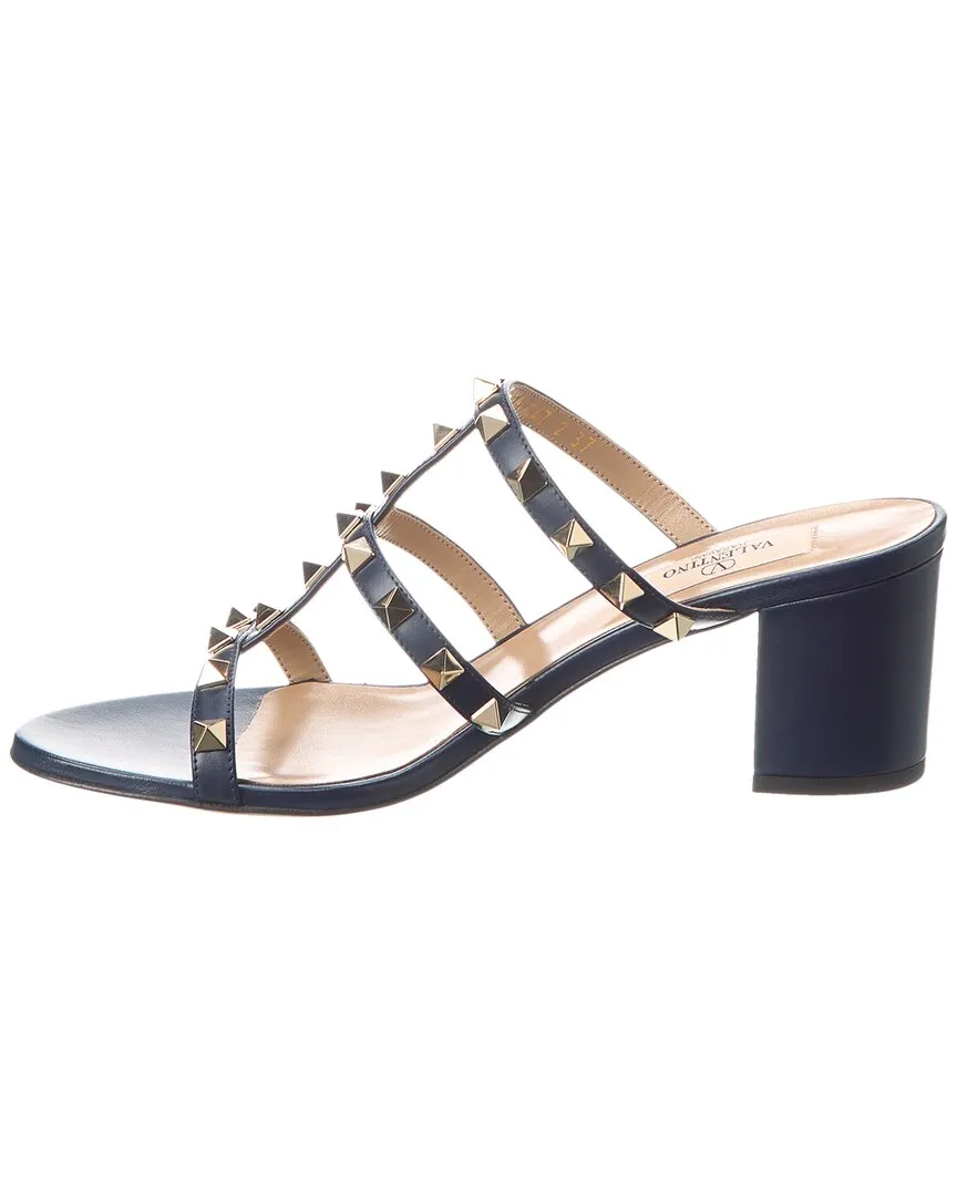 Valentino Rockstud Caged 60 Leather Sandal