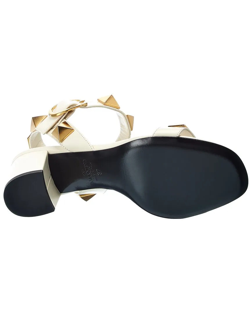 Valentino Roman Stud 60 Leather Sandal