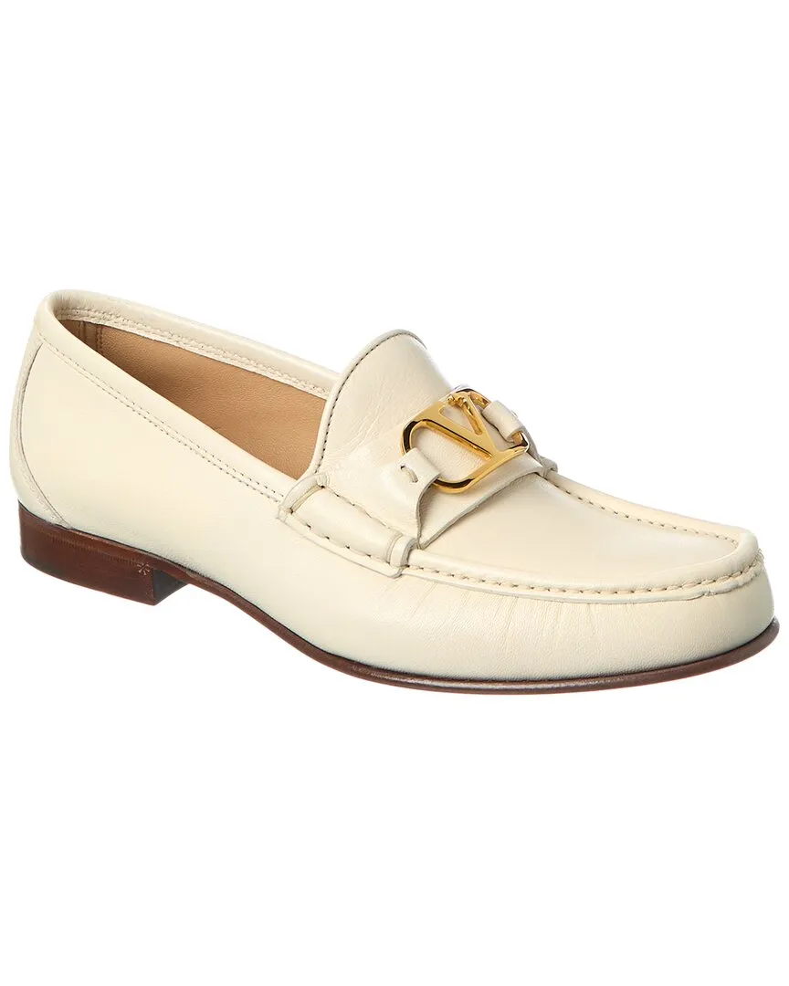 Valentino VLogo Leather Loafer