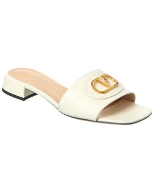 Valentino VLogo Leather Sandal