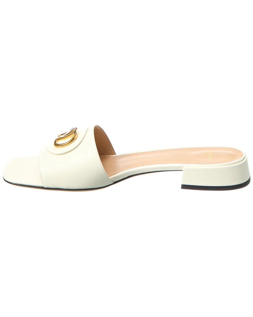 Valentino VLogo Leather Sandal
