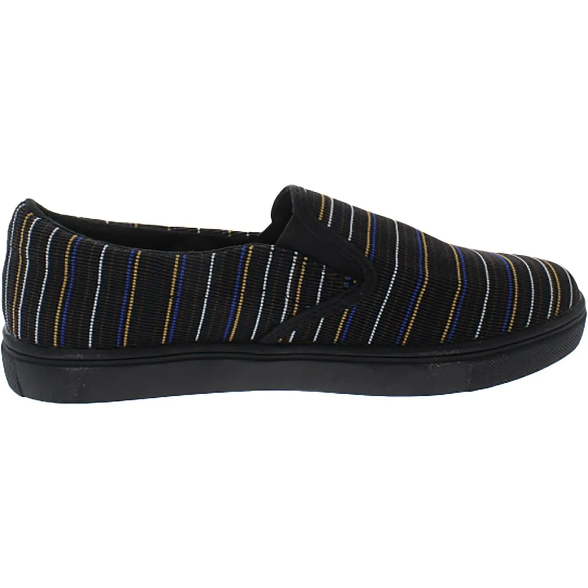 Verona BS Womens Striped Canvas Loafers