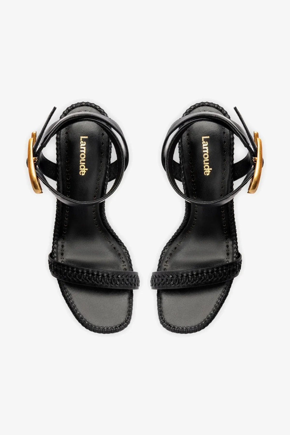 Verona Sandal In Black Leather
