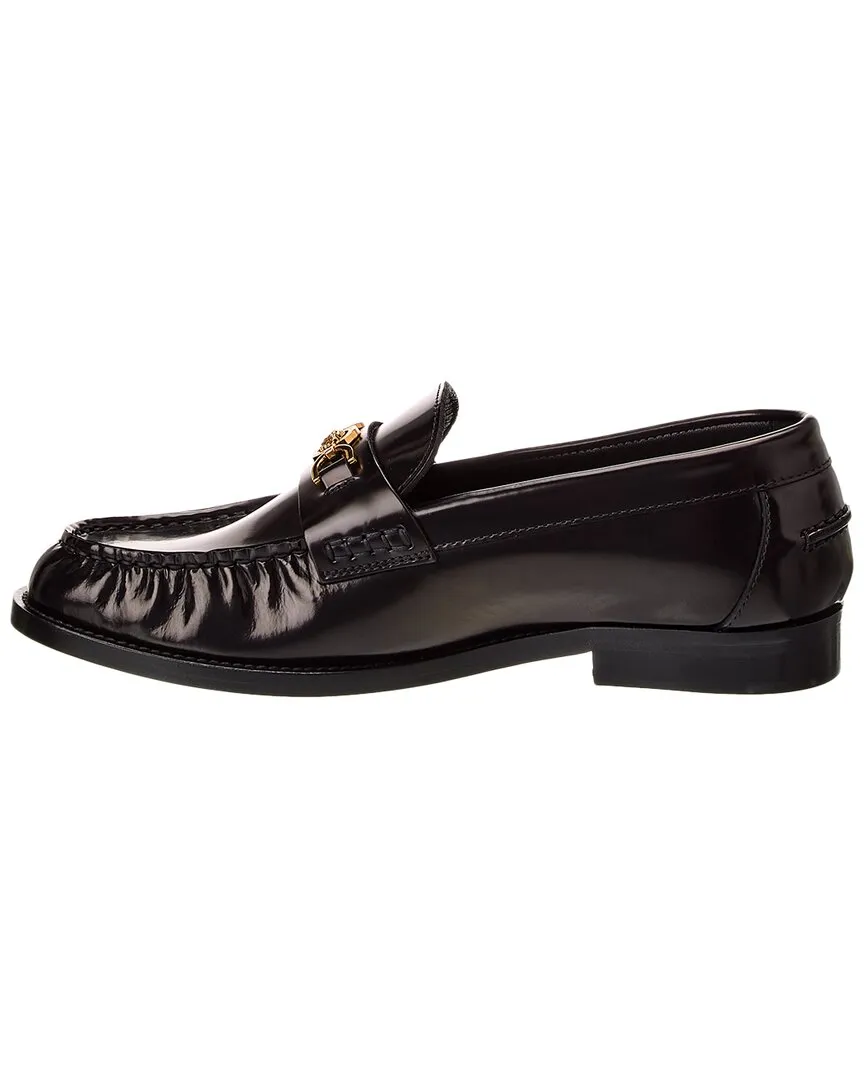 Versace Leather Loafer